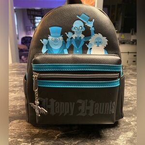 🎃 Disney Loungefly Haunted Mansion 50th Anniversary Mini Backpack 👻 RARE